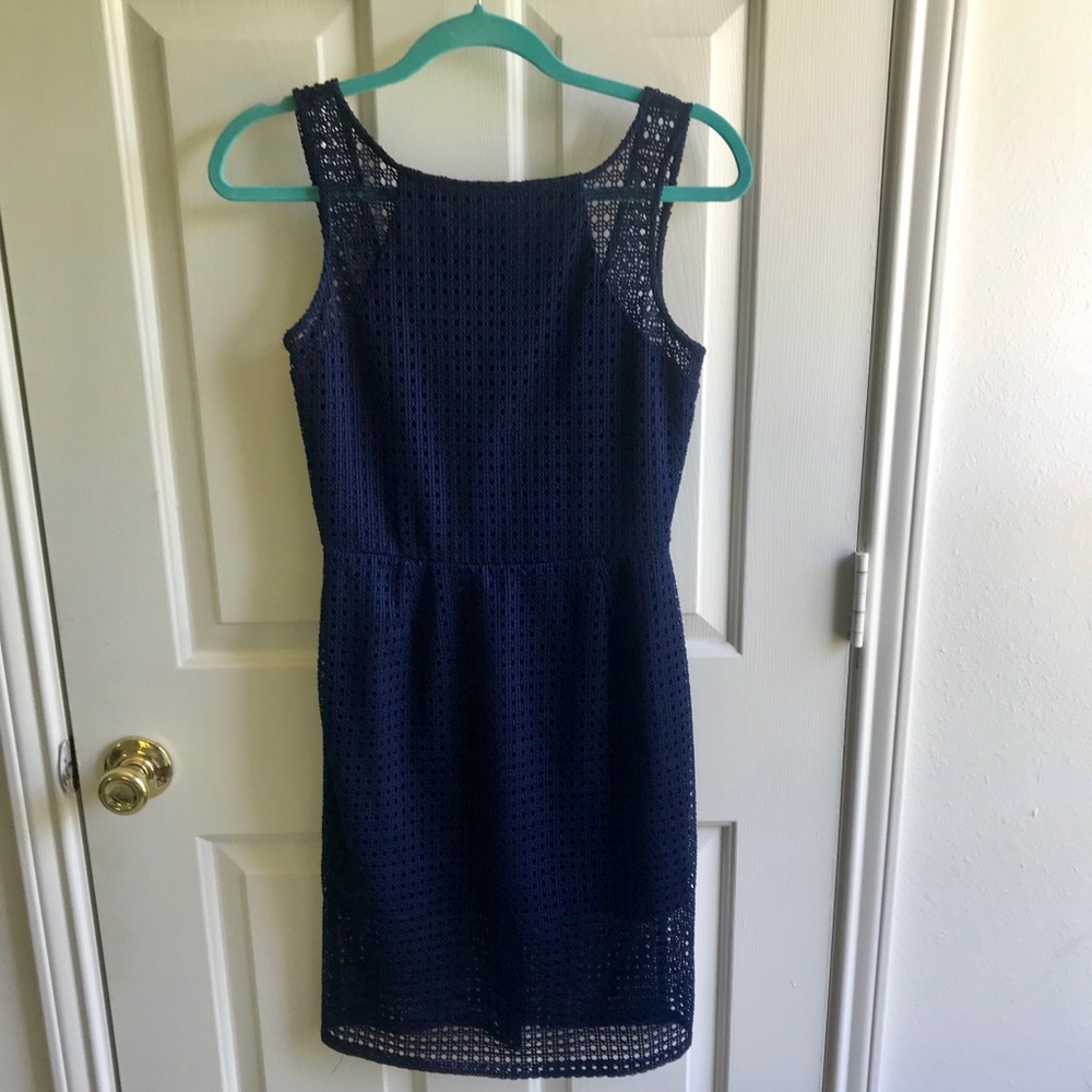 Aqua Blue Knit Vacation Dress